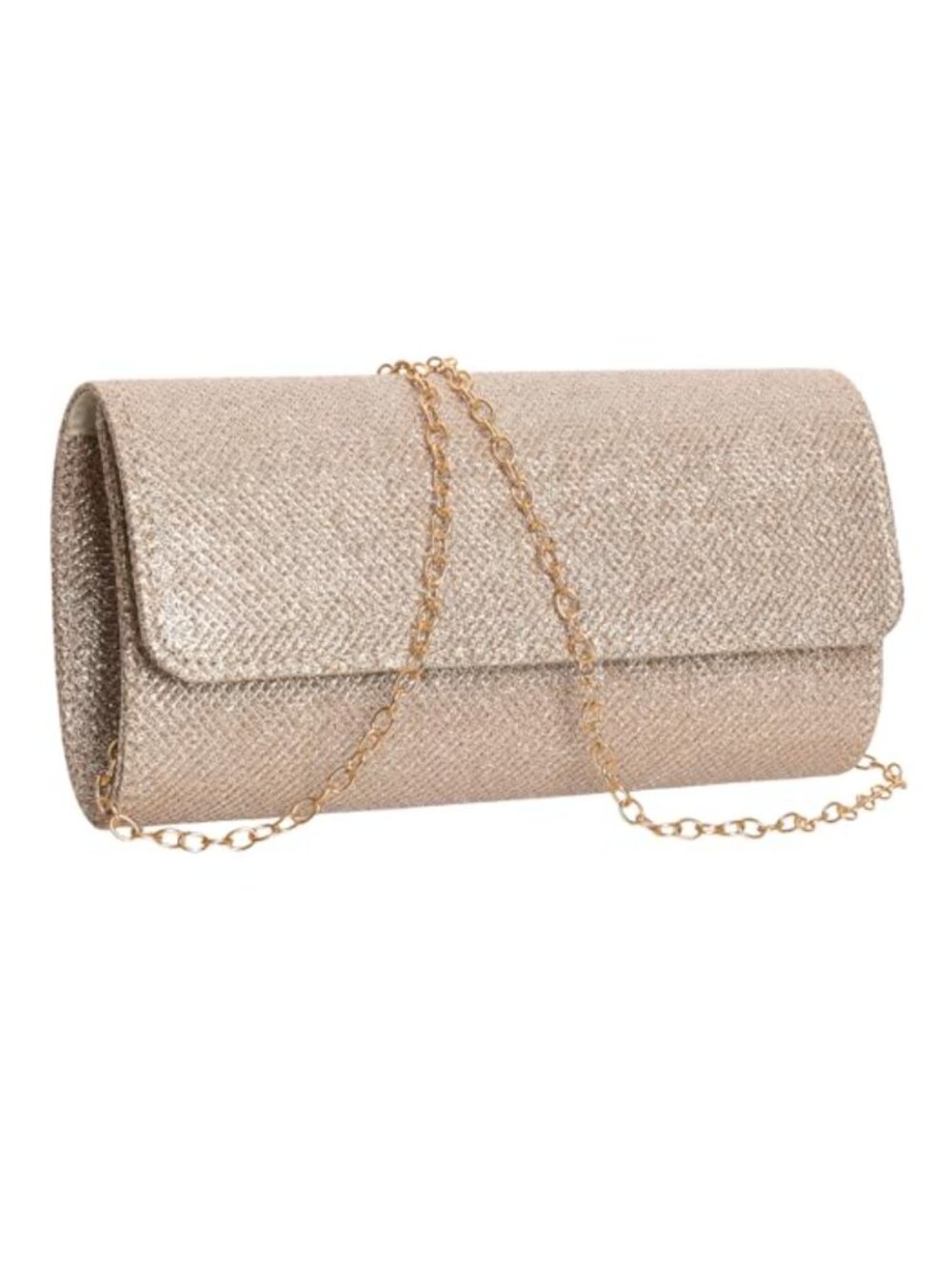 Envelope Clutch Purse Detachable Chain Evening Handbag Wedding Party